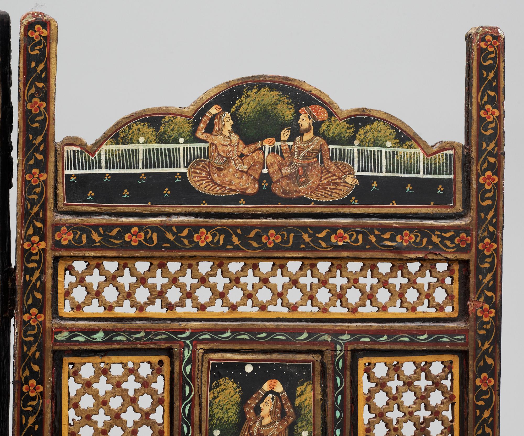 VIKSKÄRM, Indien 1900-tal.