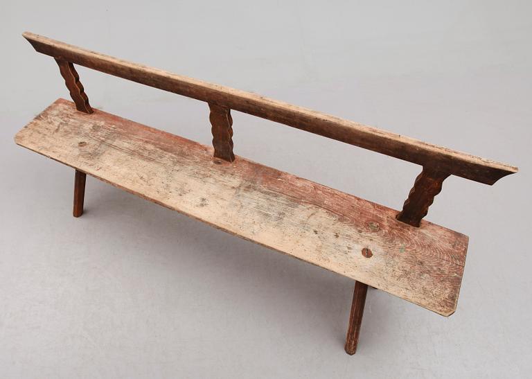 BÄNK, allmoge, 1800-talets första hälft.