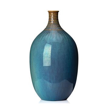 145. Stig Lindberg, a stoneware vase, Gustavsberg studio, Sweden 1954.