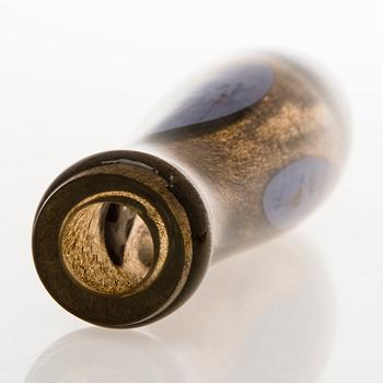 TIINA NORDSTRÖM, maljakko, signeerattu Tiina Nordström Iittala 1990.