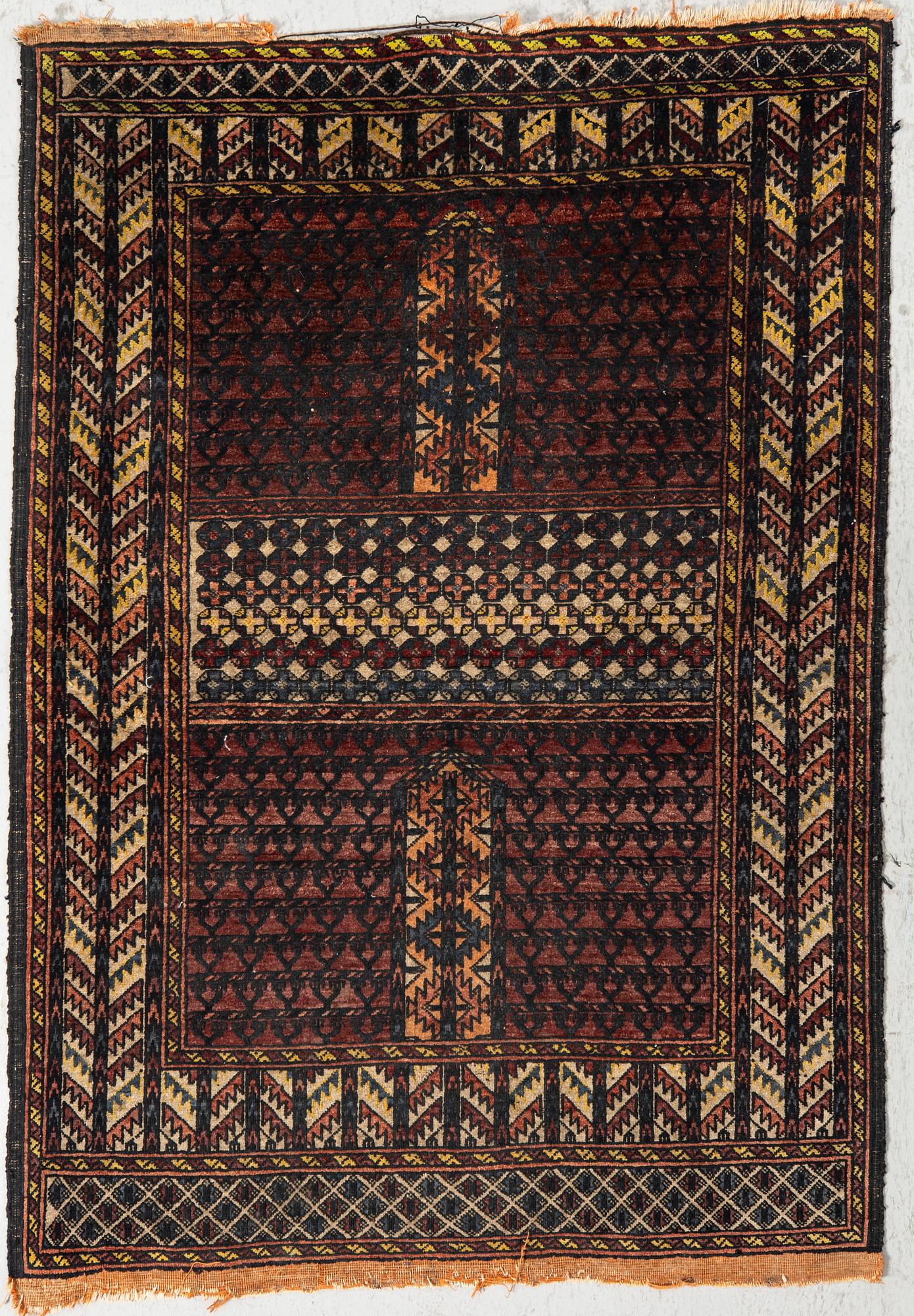 Rug, Yomut, antique, approx. 115 x 80 cm.