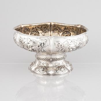 David Andersen, praktskål, silver, Norge, 1900-talets början.