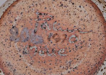 VASER, 3 st, samt FAT, stengods, och  Rolf Palm samt Carl-Harry Stålhane, Rörstrand, Mölle.