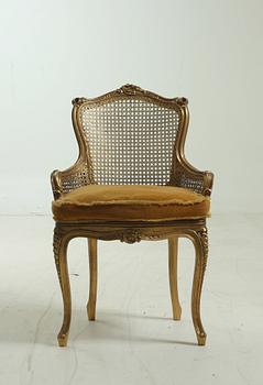 BERGERE, Louis XV-stil, 1900-tal.