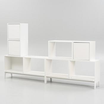 Shelving system, 10 parts, "Stacked", Muuto, Denmark.