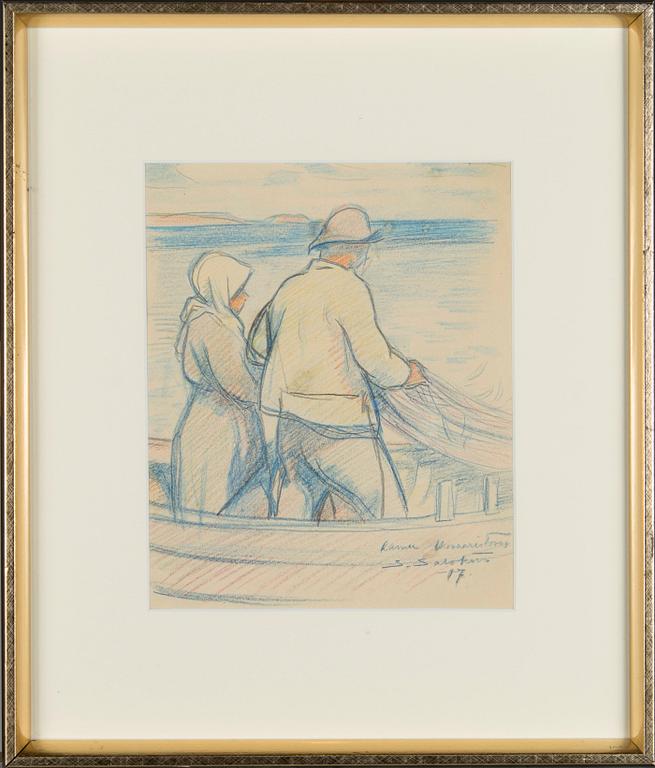 Santeri Salokivi, Fishing.