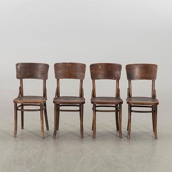 STOLAR 4 st Thonet/Mundus tidigt 1900-tal.