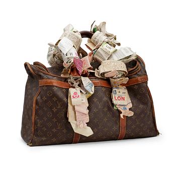 508. LOUIS VUITTON, a mongram canvas bag / shoebag.