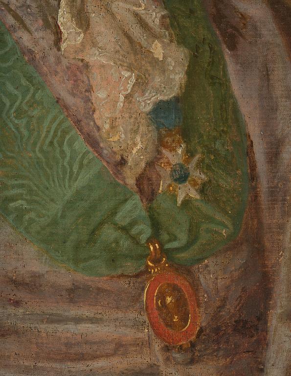 Lorens Pasch d y, Portrait of a man in Swedish costume.