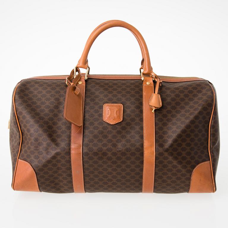 CÉLINE, Vintage Macadam Duffel 45 Bag.