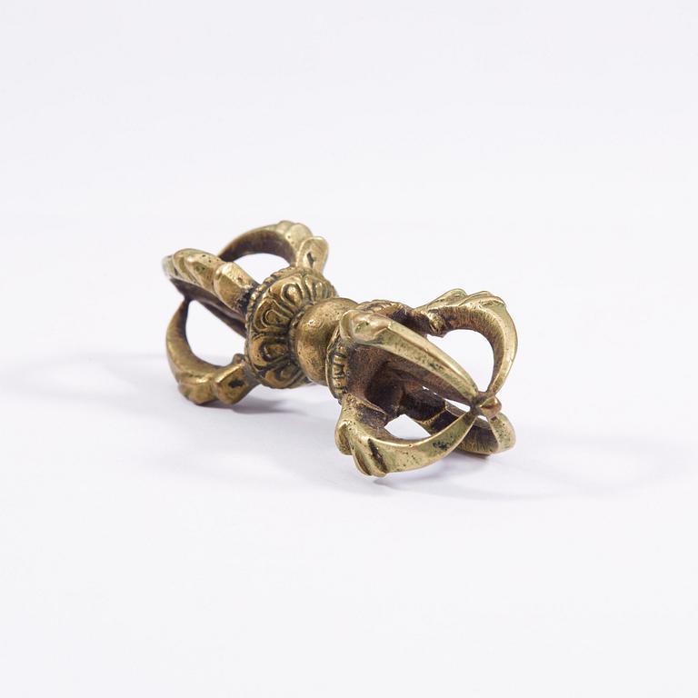 VAJRA, brons. Tibet, 1800-tal.