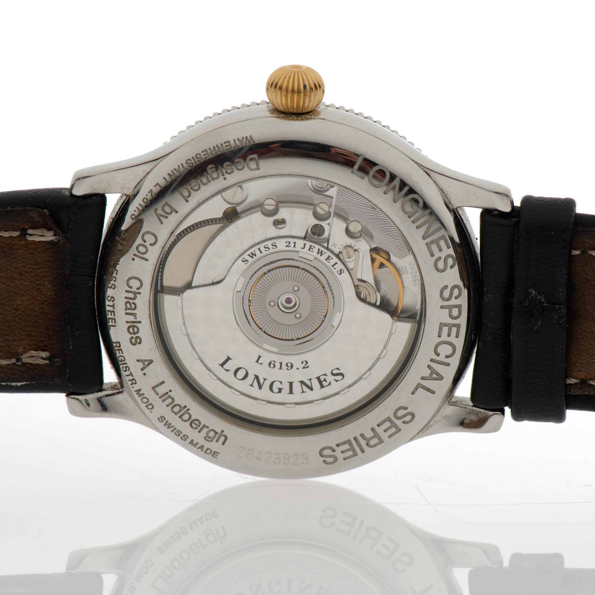 LONGINES, Hour Angle, wrist watch, 38 mm.