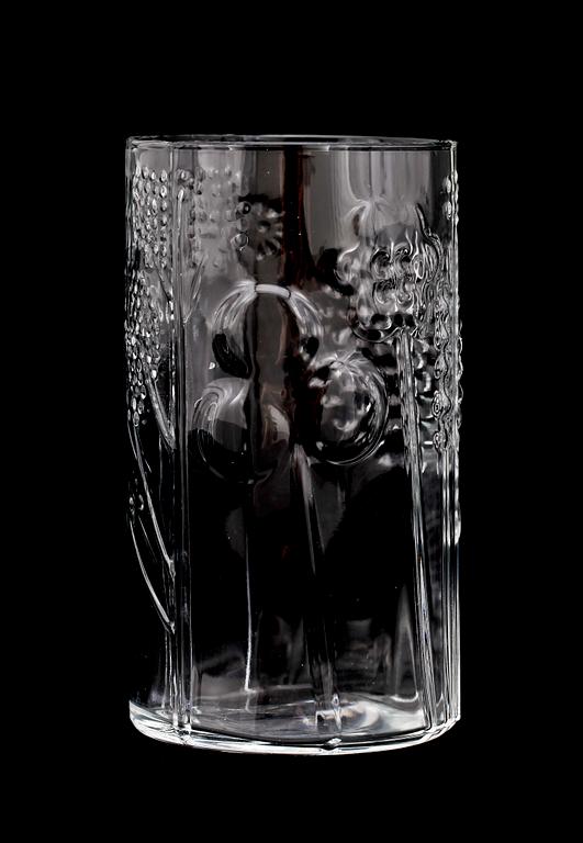 GLASSERVISDELAR, 19 st, "Flora", Oiva Toikka, Arabia.