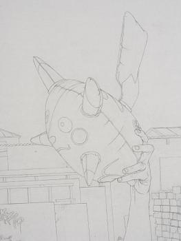 Omid Delafrouz, "Pikachu kontra verkligheten".