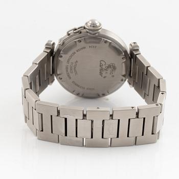 Cartier, Pasha, armbandsur, 35,5 mm.