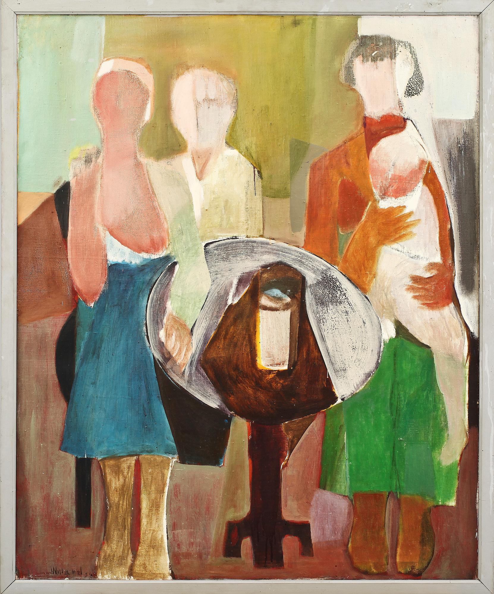 WILLARD LINDH, olja på duk, sign samt dat 52.