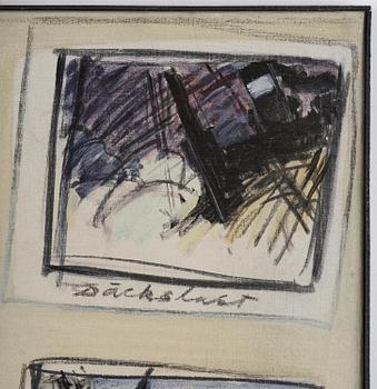 Gösta Werner, Marine motif.