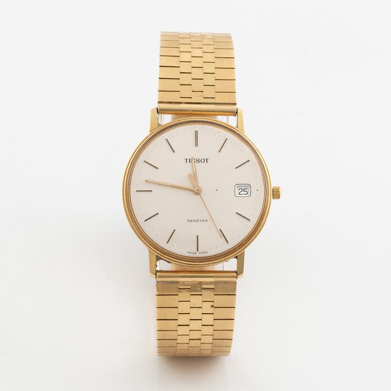 Tissot, Seastar, wristwatch, 33,5 mm.