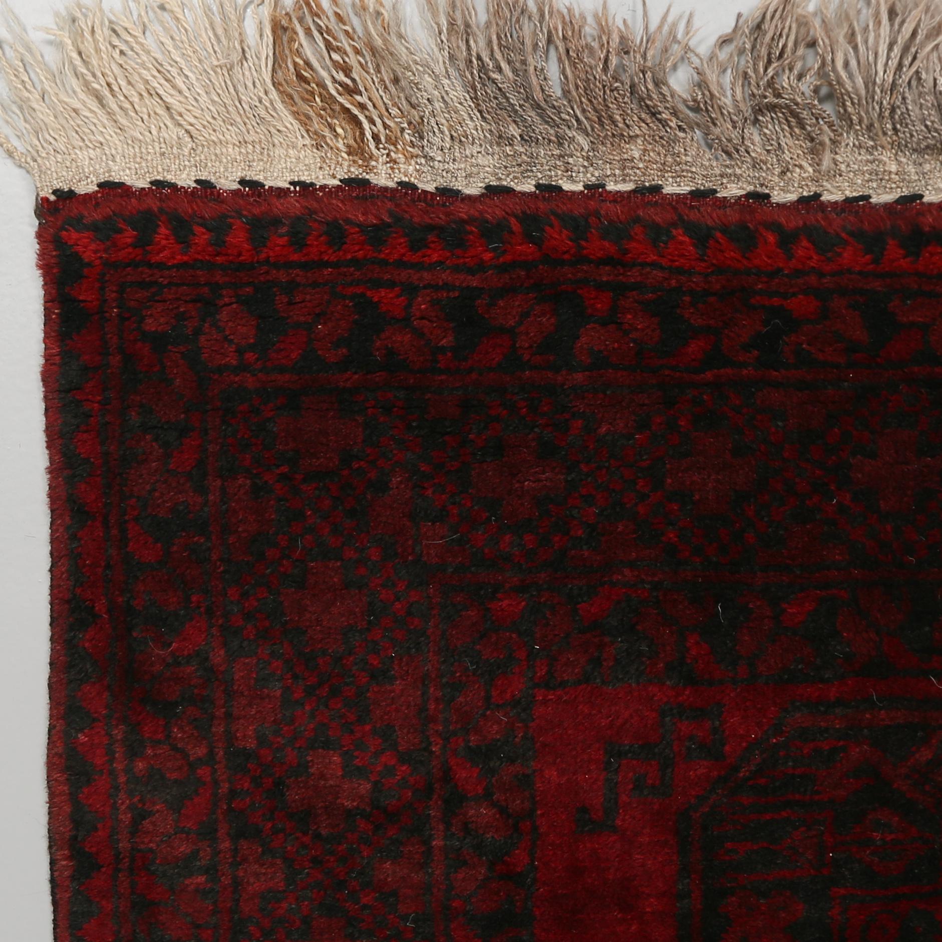 MATTA, afghan, old, 249x201 cm.