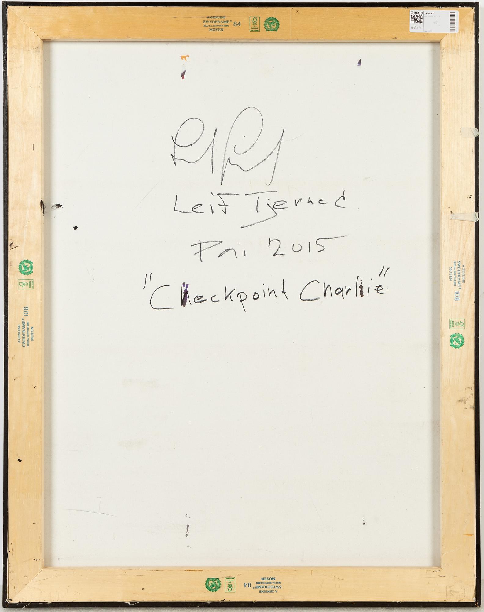 Leif Tjerned, olja på duk, signerad och daterad Pai 2015 a tergo.