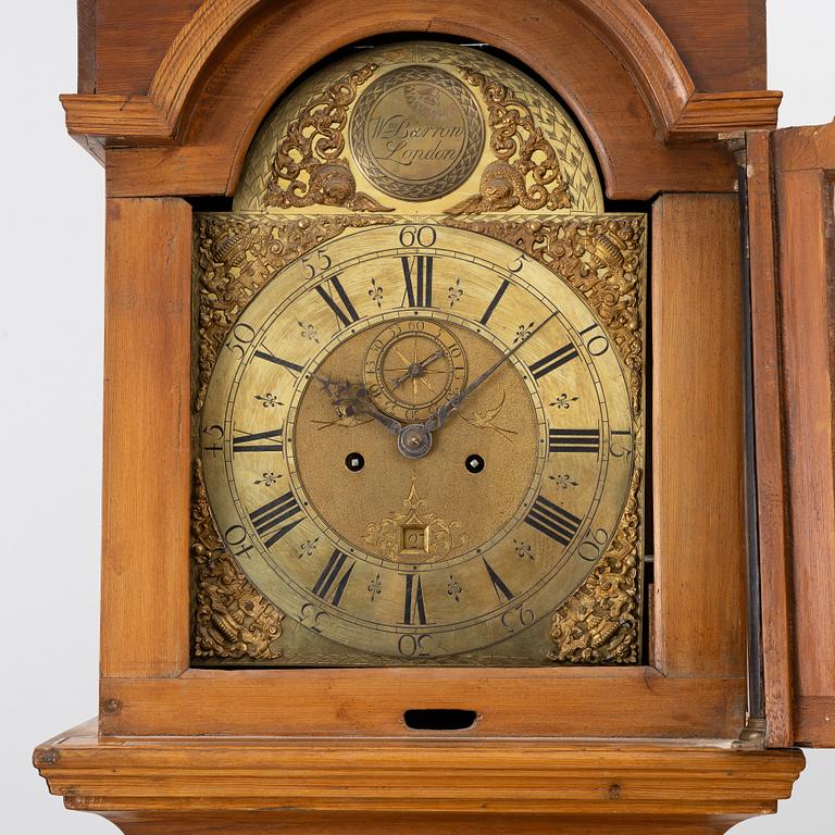 Longcase clock, by William Barrow (clockmaker in London 1700–36).