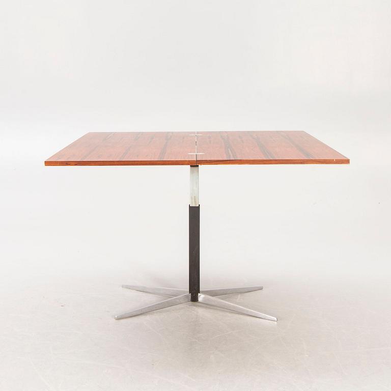 Wilhelm Renz, a 1960s jacaranda adjustable coffee table/dining table,