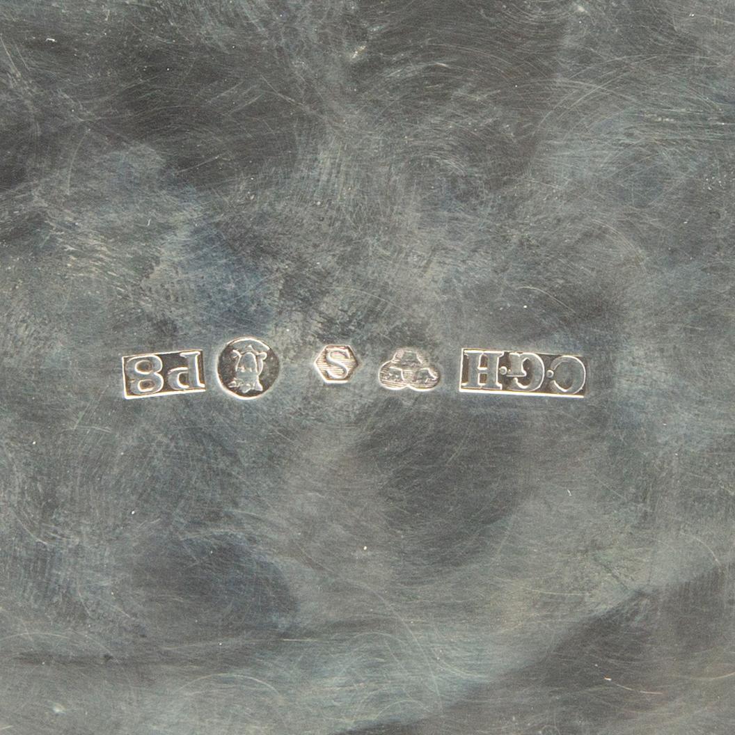 Kaffeservis 3 dlr silver, CG Hallberg Stockholm 1941.