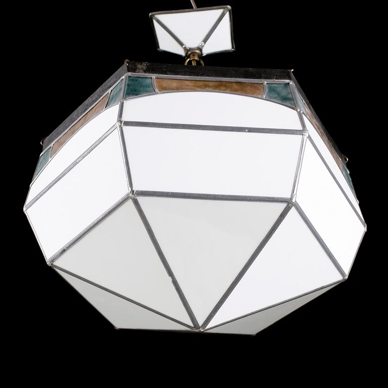 TAKLAMPA, tidigt 1900-tal, höjd ca 55 cm.