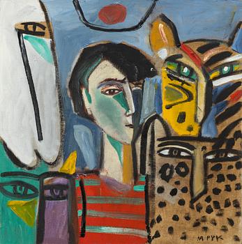 Madeleine Pyk, Portrait with Tigers.