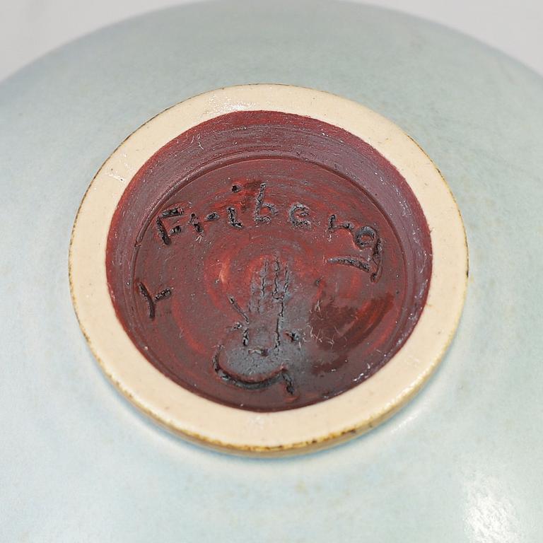 BERNDT FRIBERG, miniatyrvaser, 5 st och skålar, 2 st, Gustavsbergs studio.