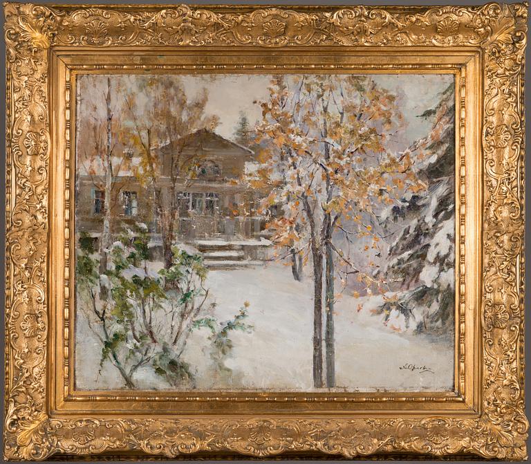 Alexandr Grigoriev Orlov, oil on canvas, signed.