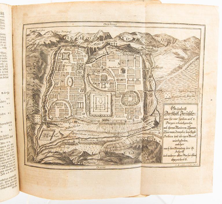 Christoph Starke, books, three parts in two volumes, Lepzig 1745-46.
