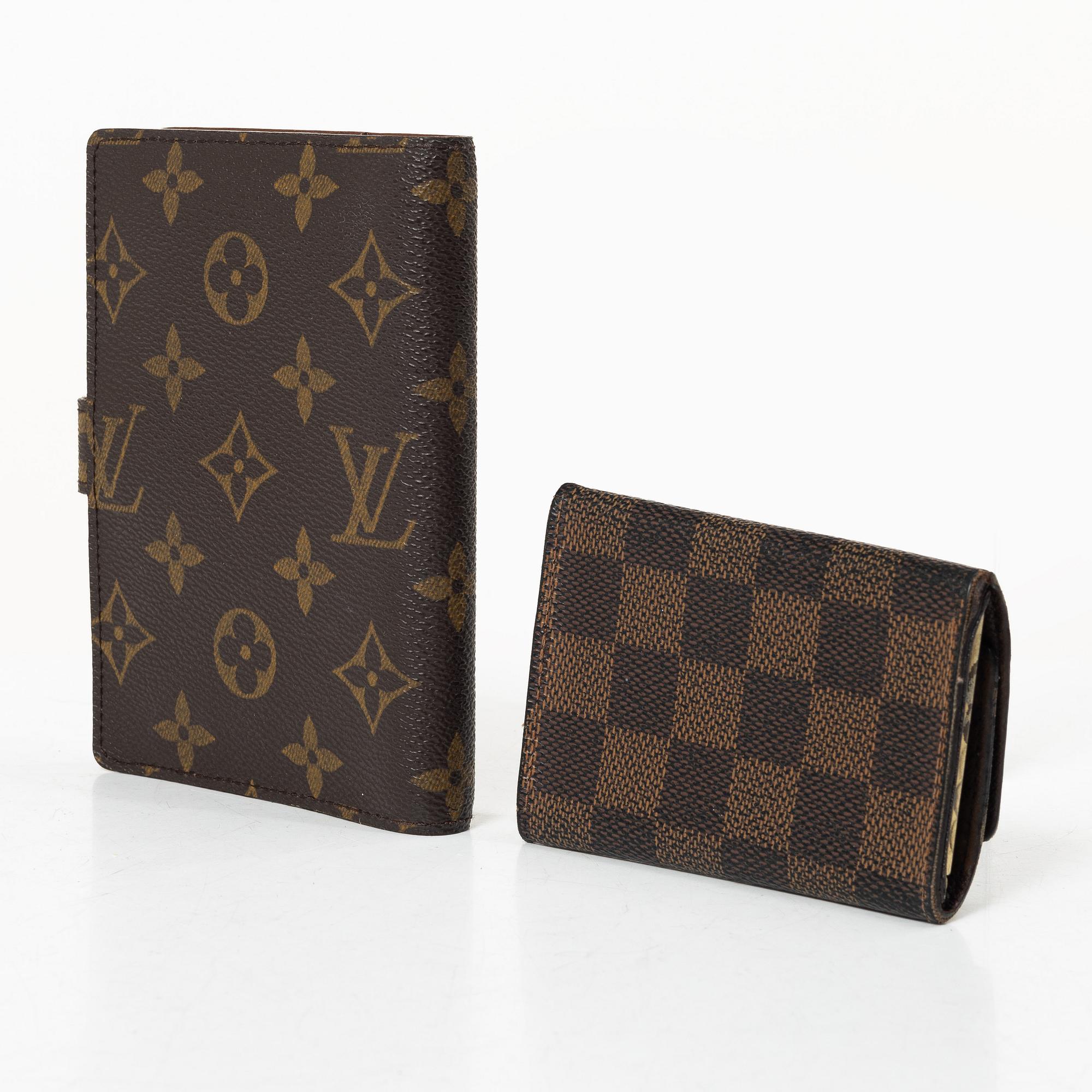 Louis Vuitton, case for agenda and key holder.