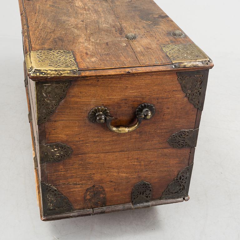 A Baroque chest circa 1700, probably England.