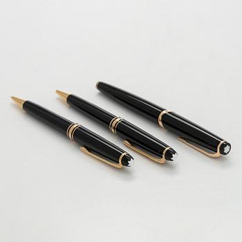 Montblanc, reservoirpenna, kulspetspenna och blyertspenna, Meisterstück.