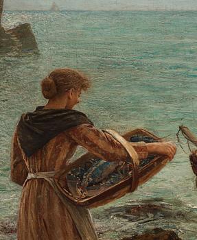 Charles Napier Hemy, "The fisherman's sweetheart".