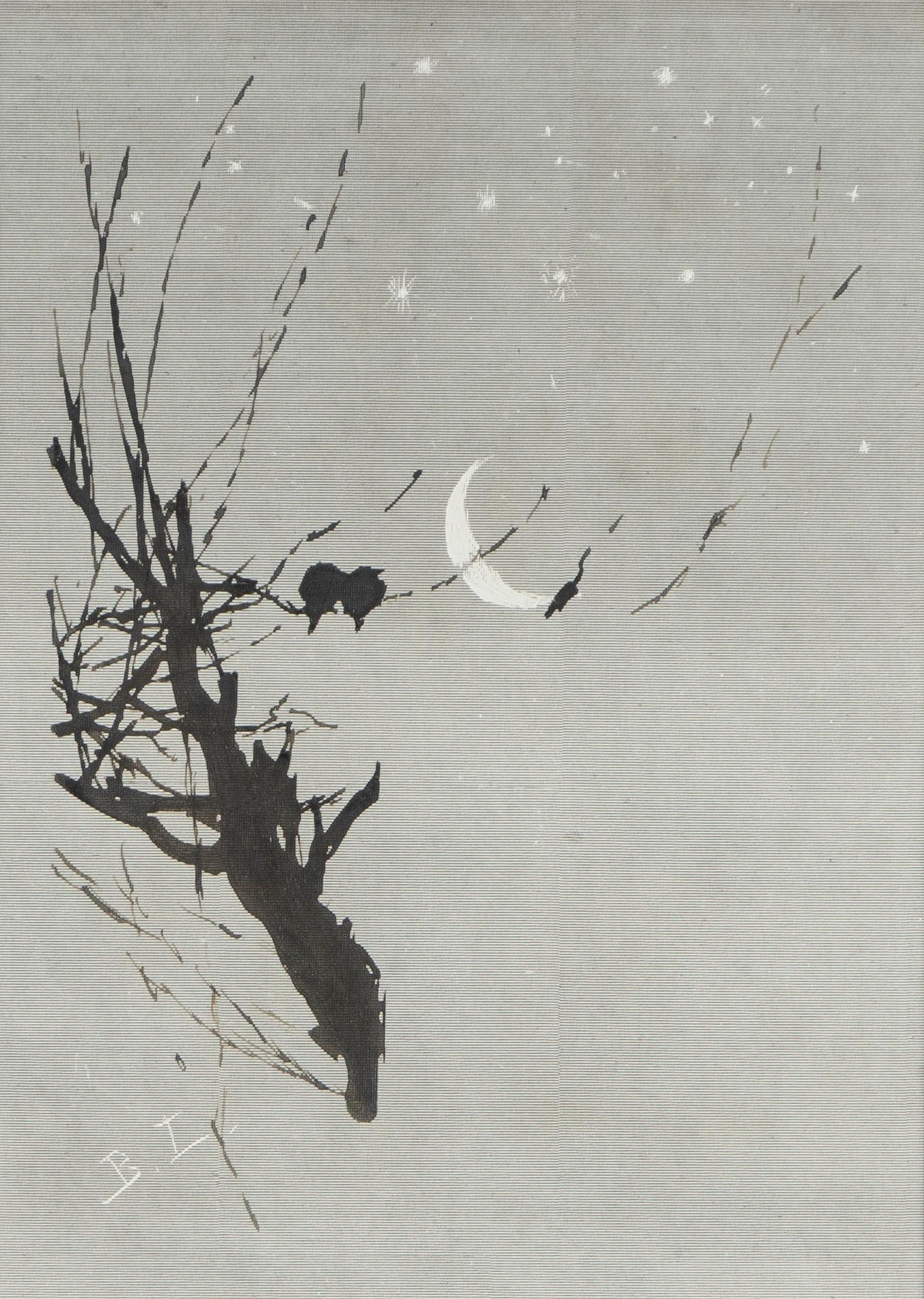 Bruno Liljefors, Fåglar på kvist.