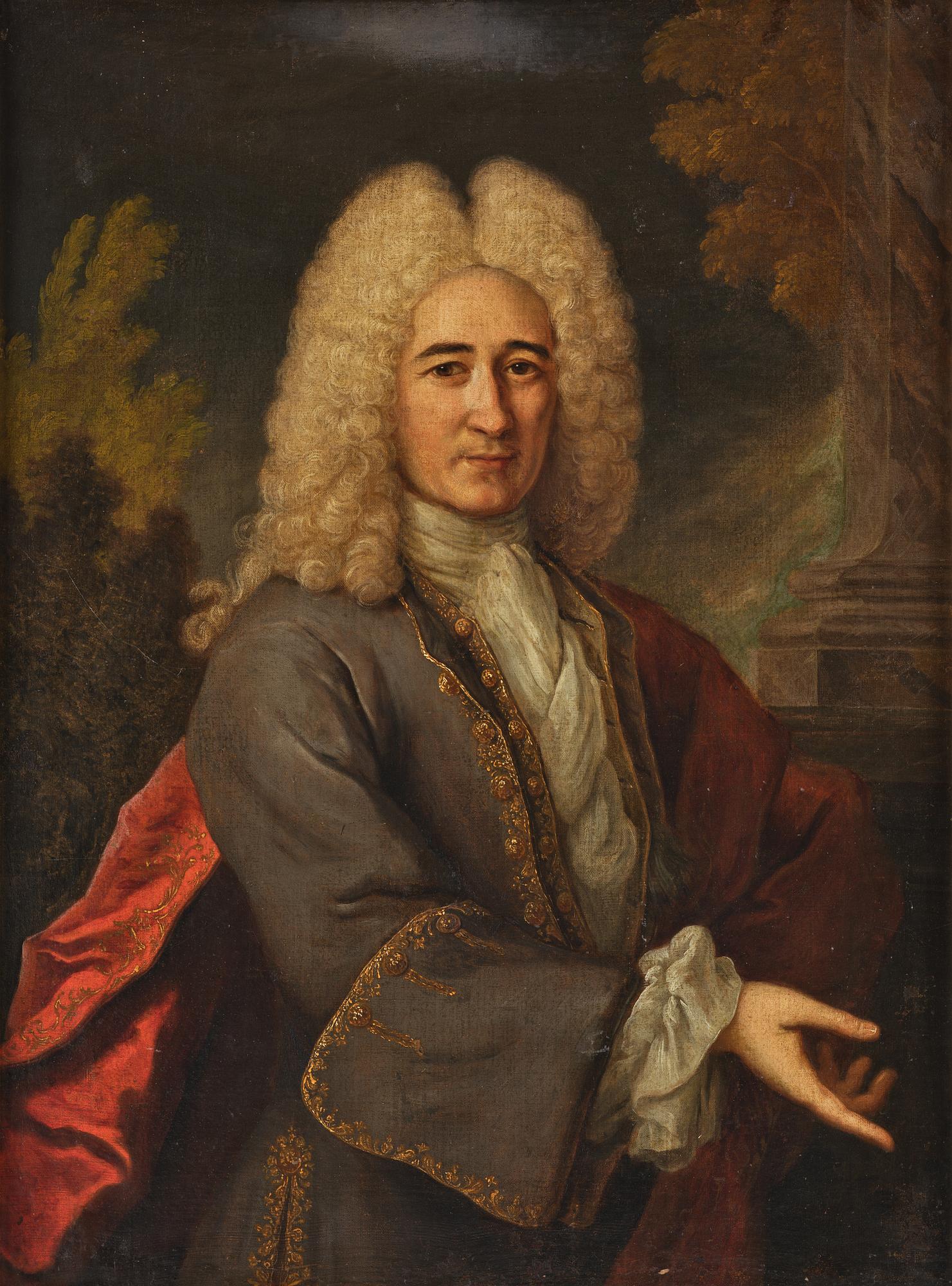 Fransk skola, 1700-tal, Porträtt av ädling.