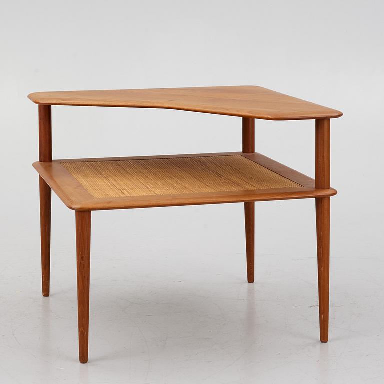 Peter Hvidt & Orla Mølgaard Nielsen, two 'Minerva' sofas and a coffee table, France & Son, Denmark, 1960's.