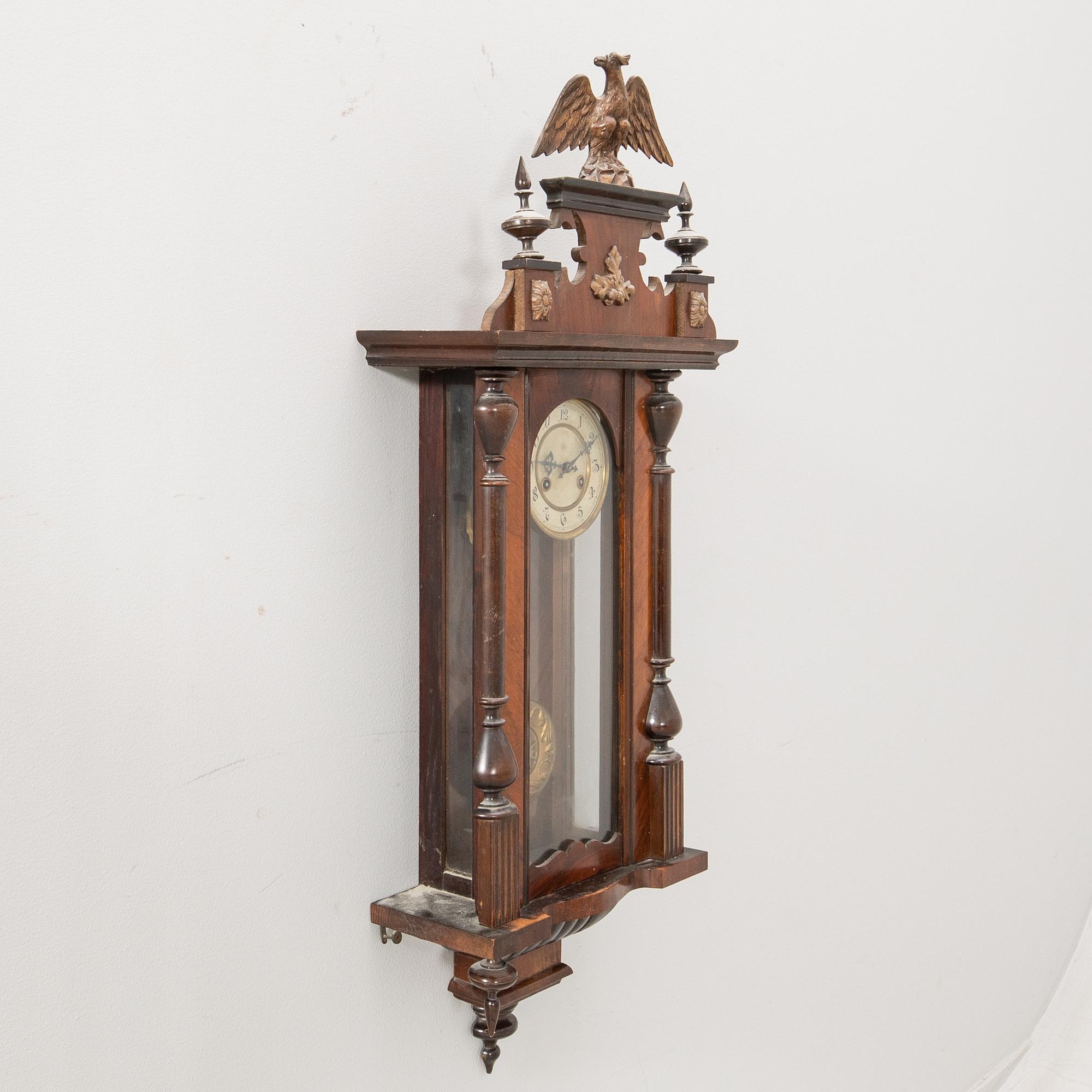 Wall clock/Regulator around 1900.