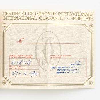 Cartier, Panthère, armbandsur, 21,5 x 21,5 (30) mm.