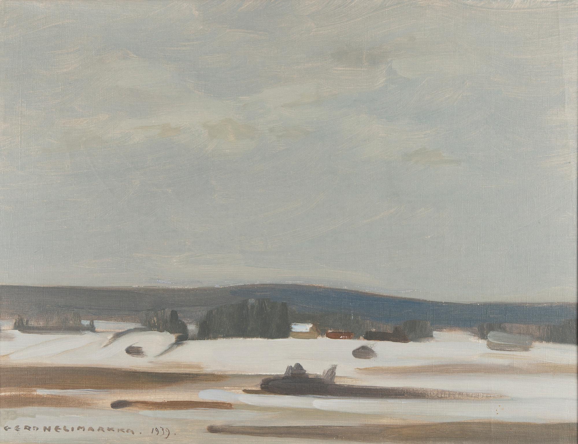 Eero Nelimarkka, Winter Landscape.