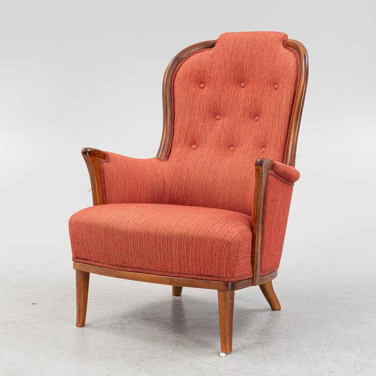 Carl Malmsten, a 'Vår Fru' armchair, second half of the 20th century.