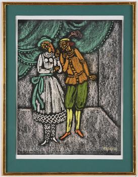 Vytautas Kasiulis, Courting couple.