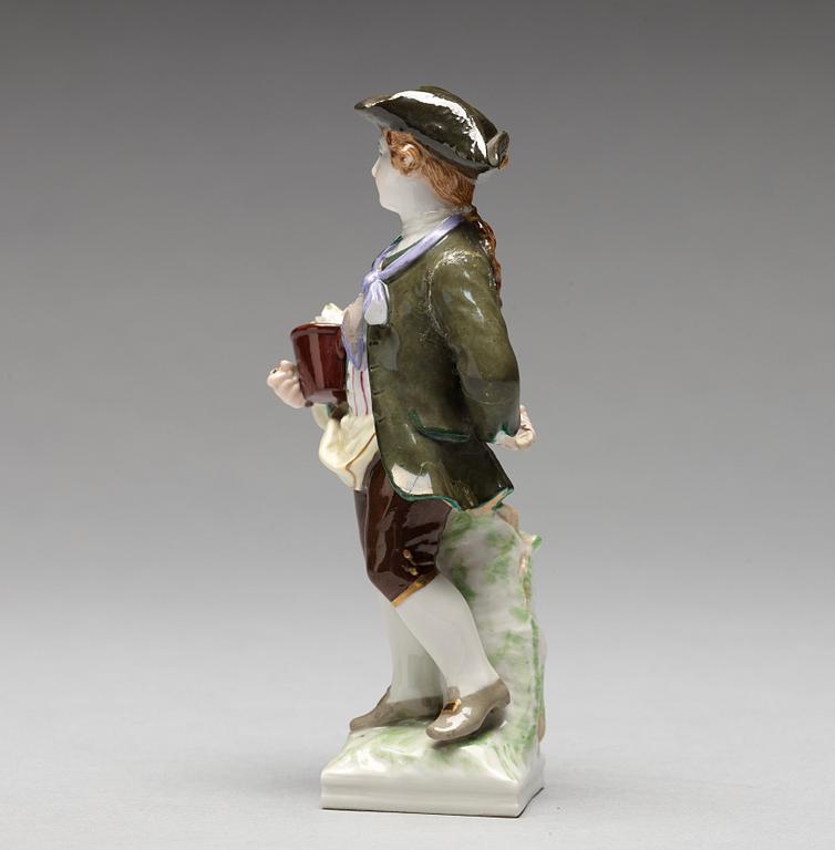 A Berlin figurine, late 19th/early 20th Century.