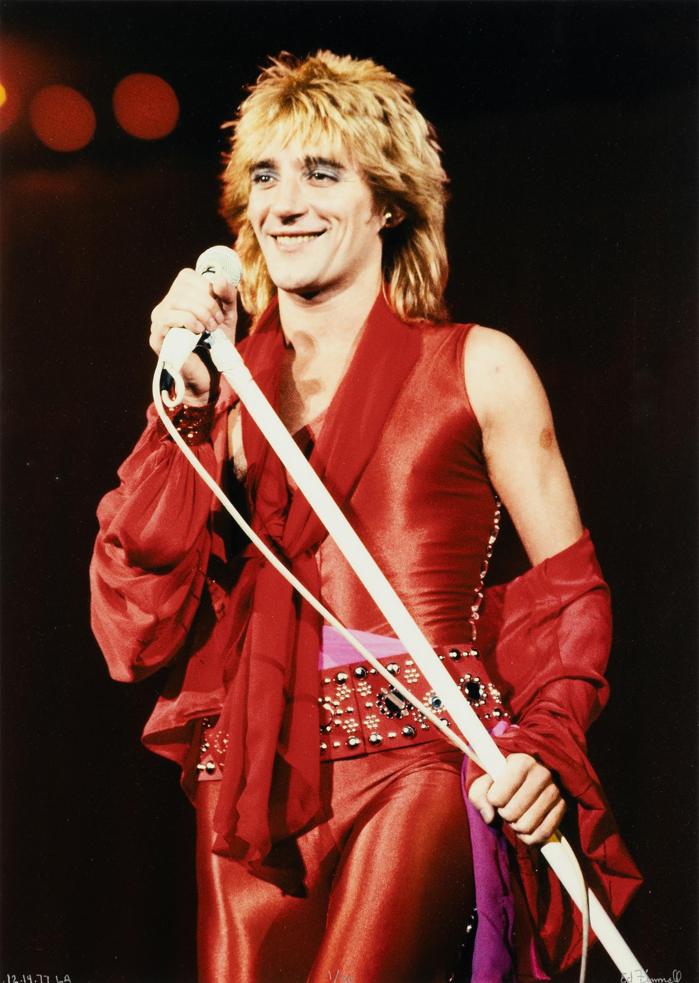Edward Finnell, "Rod Stewart", 1977.