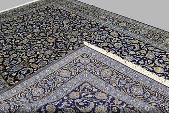 A CARPET, Kashan, around 425 x 300 cm.