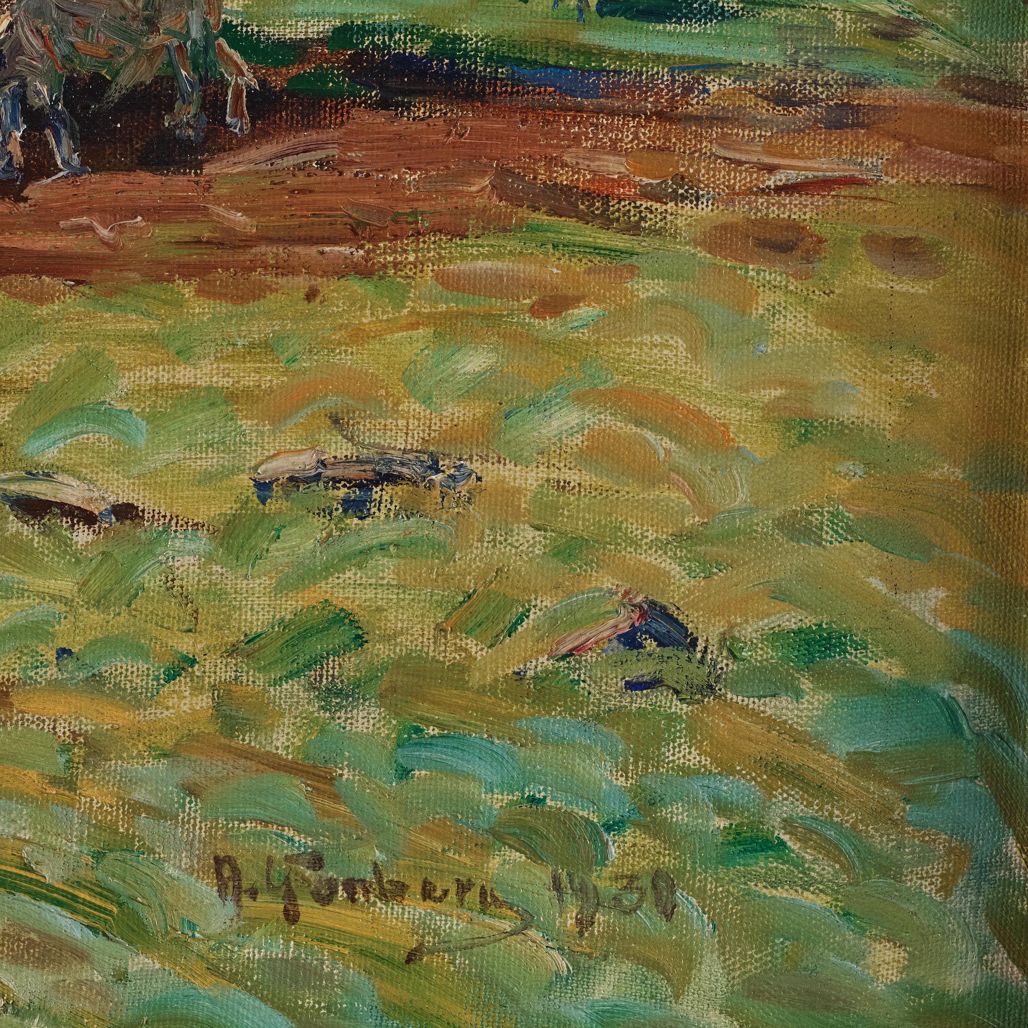 Anton Genberg, Fäbod.