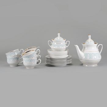 A 1950s porcelian tea service.