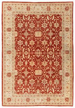 Carpet, Peshawar/Lahore probably, circa 295 x 204 cm.